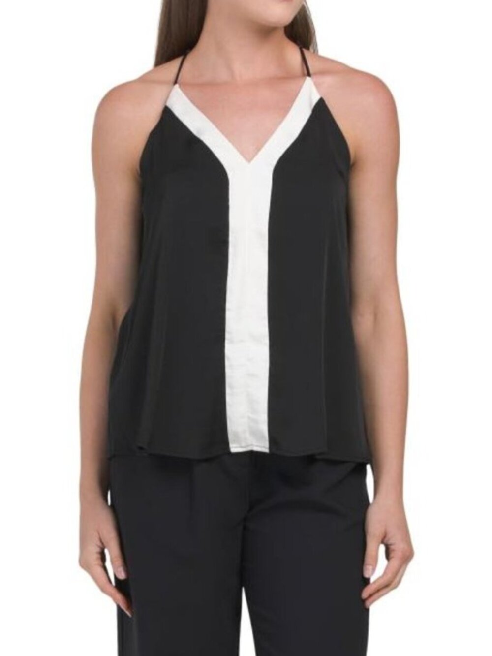 SELFIE LESLIE Made In Usa Unwritten Contrast Cami Top